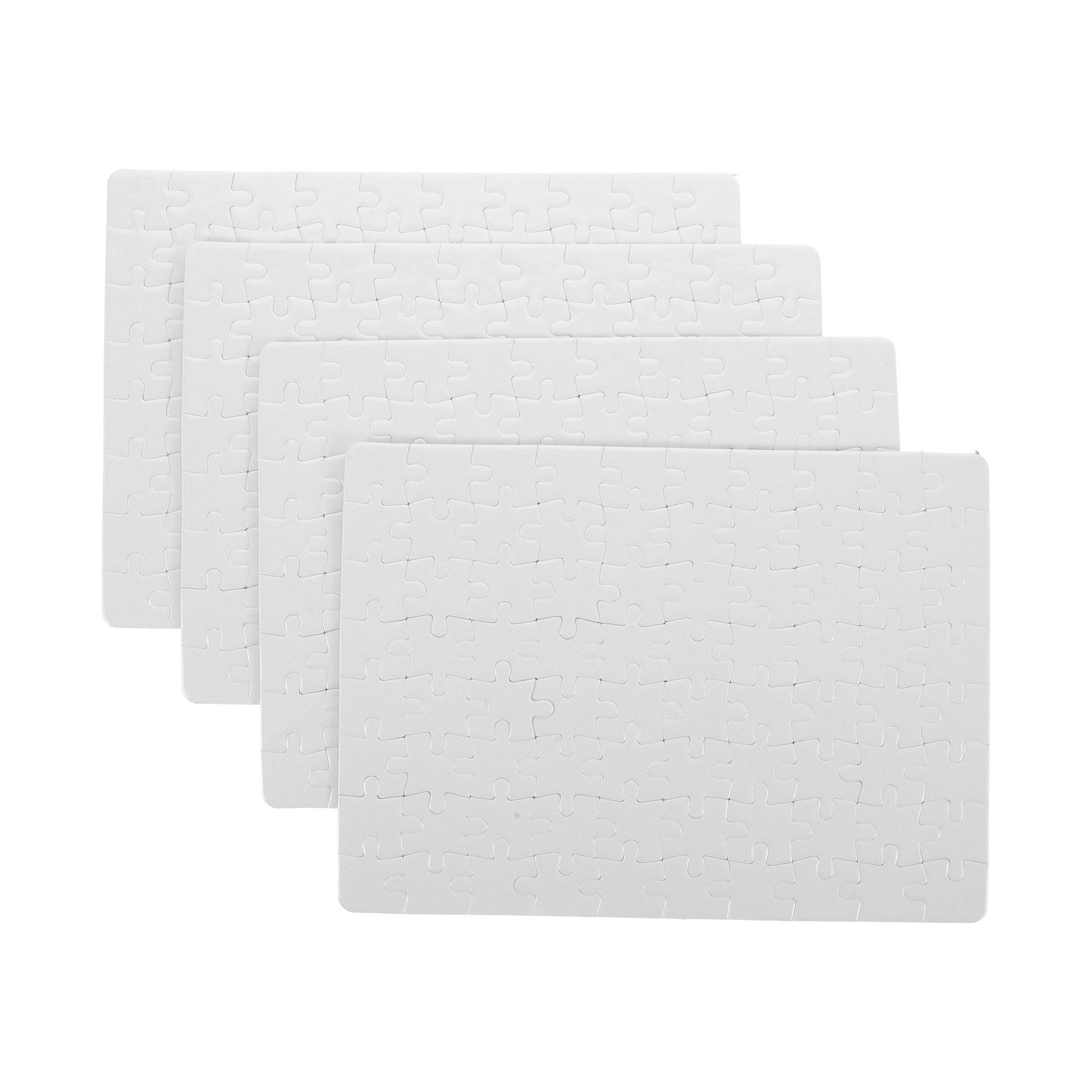 4 Adet Boş Yapboz Parçası, Bey - Puzzle Blank White incelemesi ve fiyatı