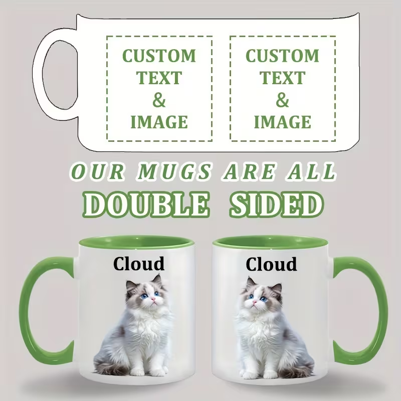 Özel Seramik Kupa İç Renk ve K - Sublimation Mug White incelemesi ve fiyatı